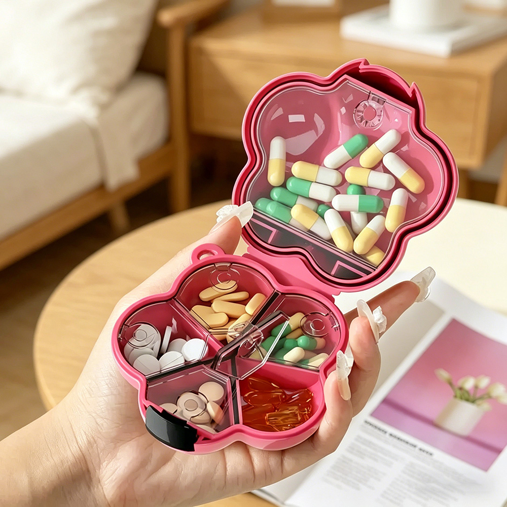Seaweed Snack - Caixa de comprimidos mini floral Dopamine,