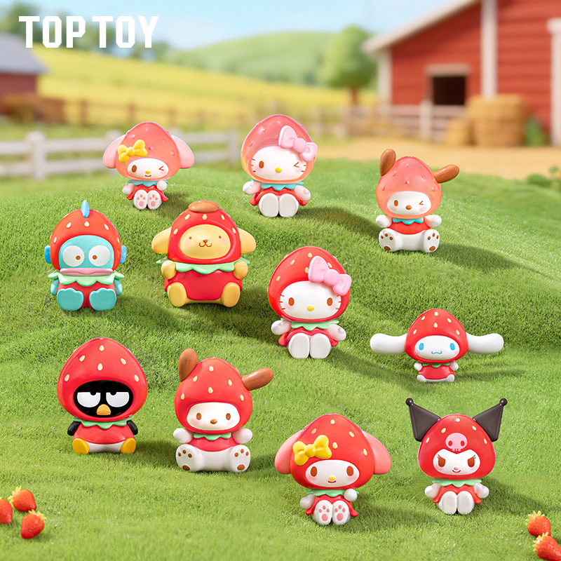 Gummy Candy - TOPTOY Série de Doces de Morango