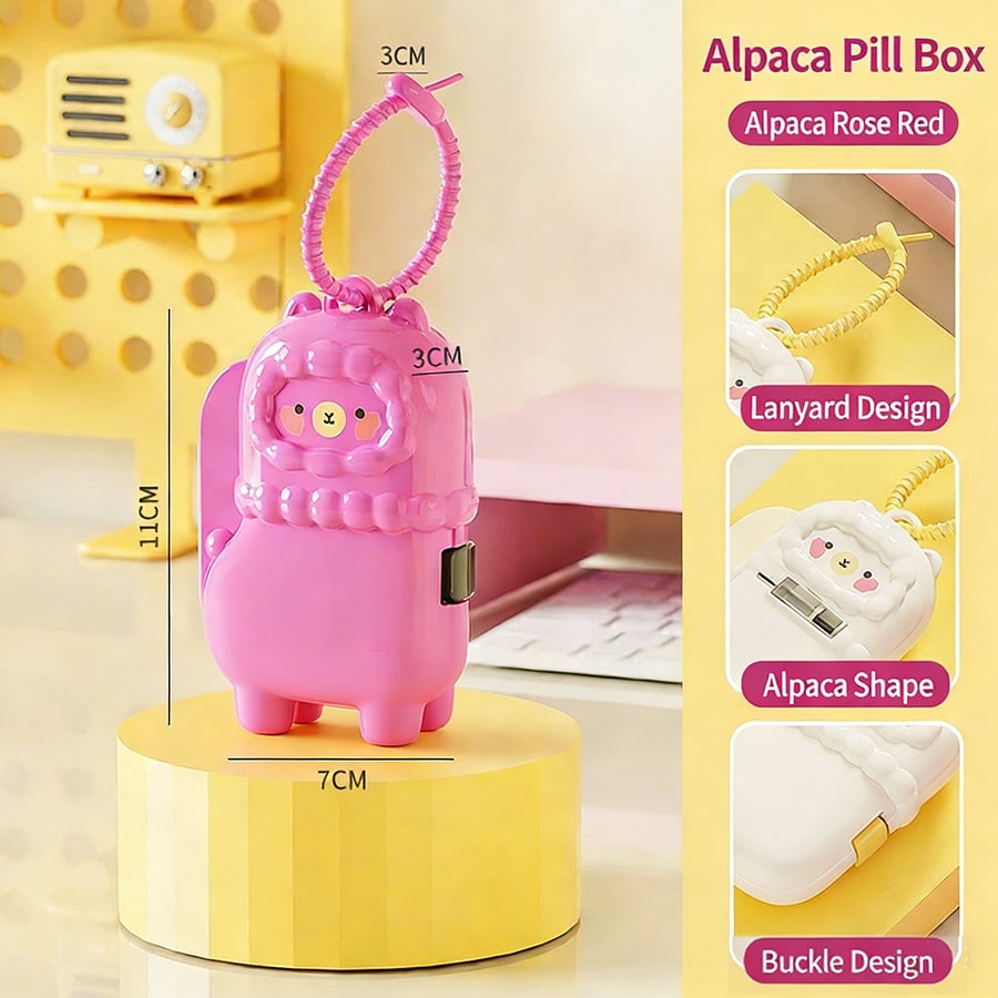 Caixa de Remédios Mini Alpaca  - Seaweed Snack avaliação e preço