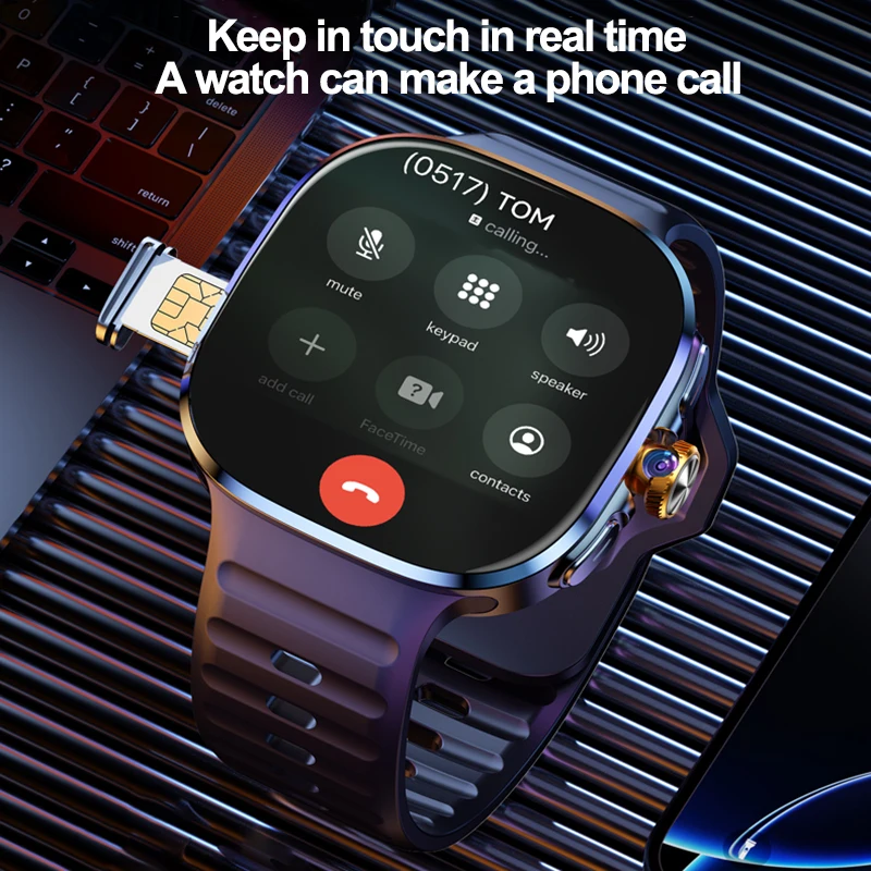 Novo smartwatch com tela grand - Seaweed Snack avaliação e preço